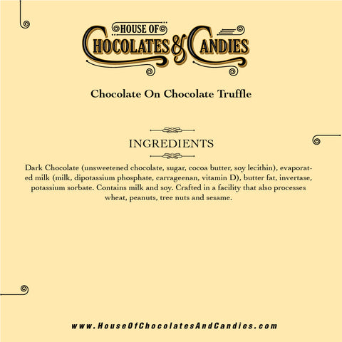 Chocolate on Chocolate Truffle
