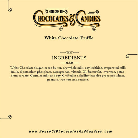 White Chocolate Truffle