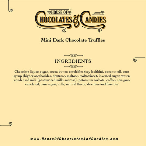 Dark Chocolate Truffle