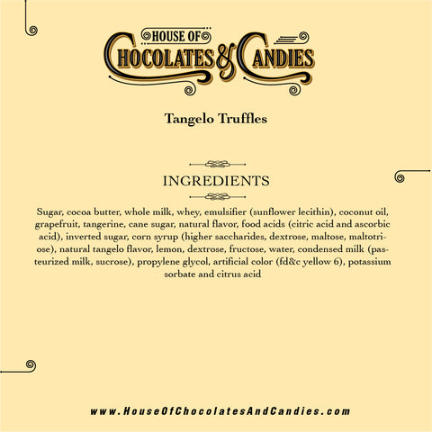 Tangelo Truffles