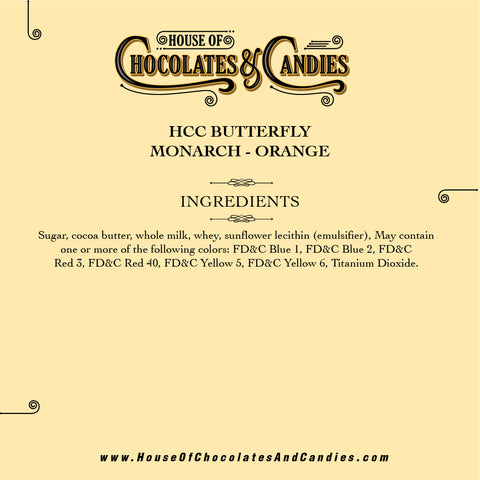Butterfly Monarch - Orange