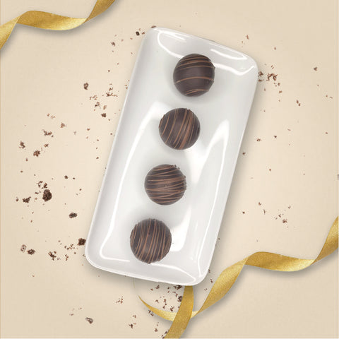 Dark Amaretto Truffles
