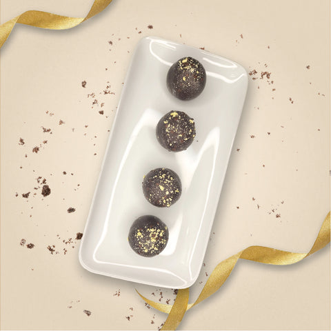 Dark Banana Truffles