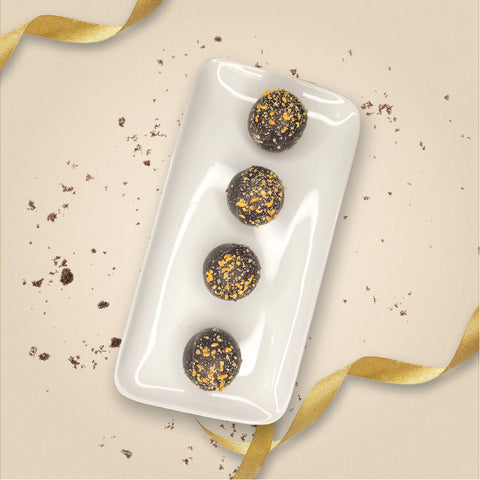 Dark Orange Truffles