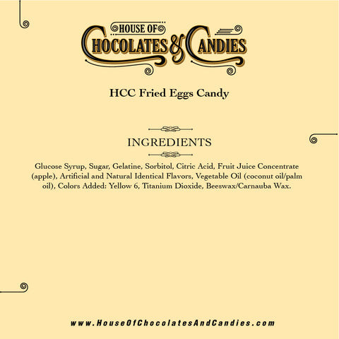 Fried Eggs Candy