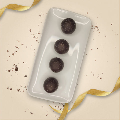 Milk Chocolate Sea Salt Caramel Dessert Truffles