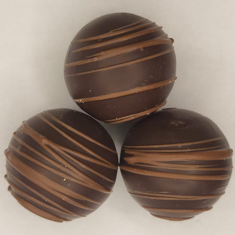 Dark Amaretto Truffles