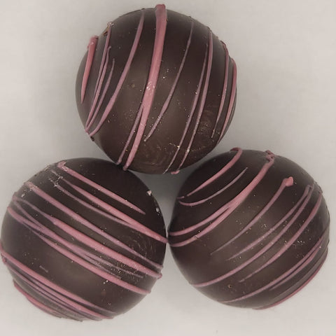 Dark Raspberry Truffles