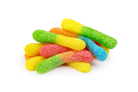 Sour Mini Neon Worms