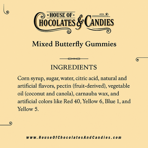 Mixed Butterfly Gummies