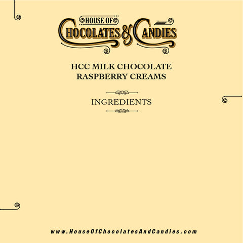 Milk Chocolate Raspberry Creams