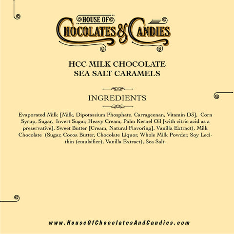 Milk Chocolate Sea Salt Caramels