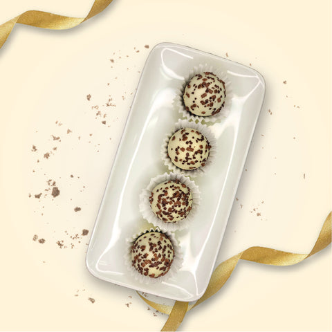 White Tiramisu Truffles